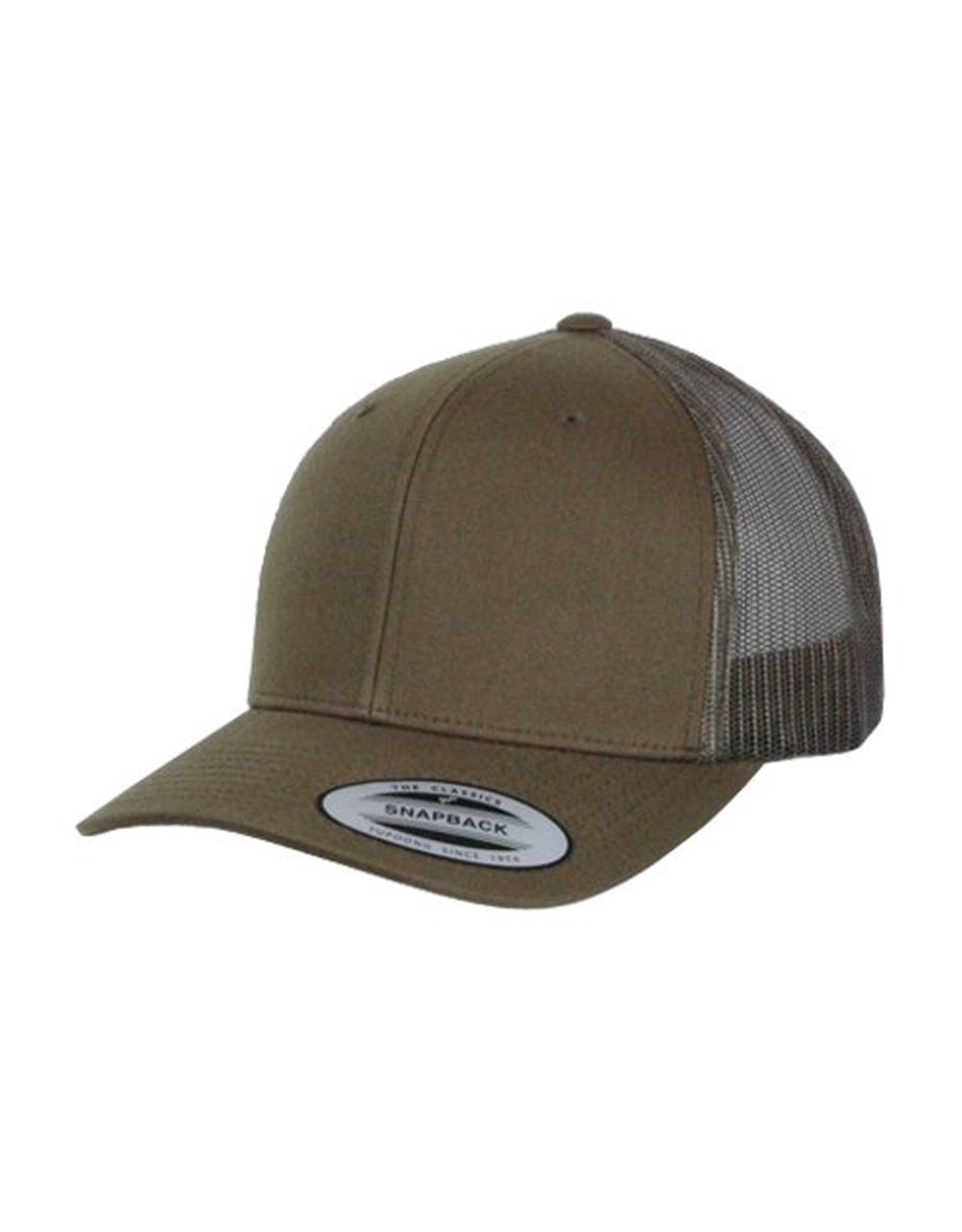 Yupoong Flexfit Retro Snapback Trucker Cap - Buck