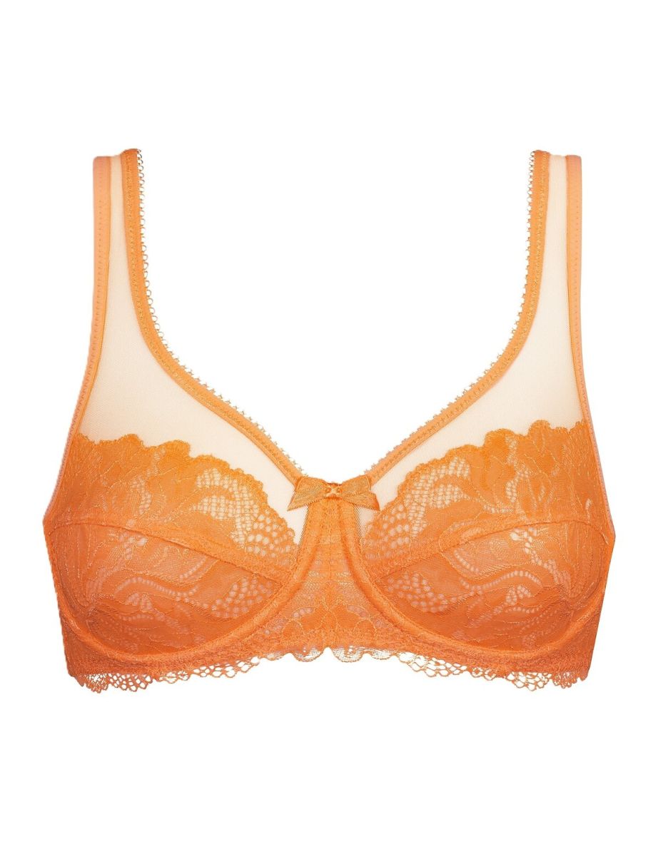 Generous Lace Full Cup Bra - 4