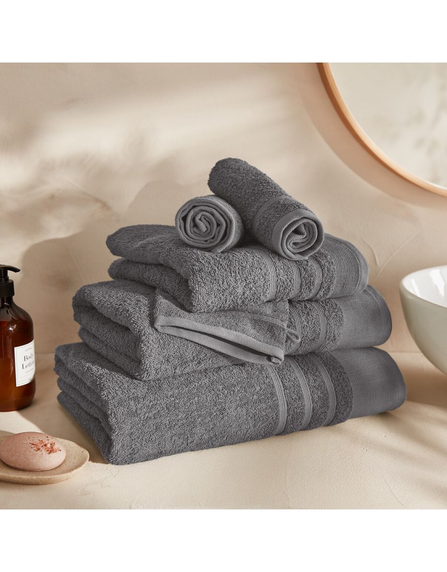 La Redoute Interieurs Grey Towel - 4