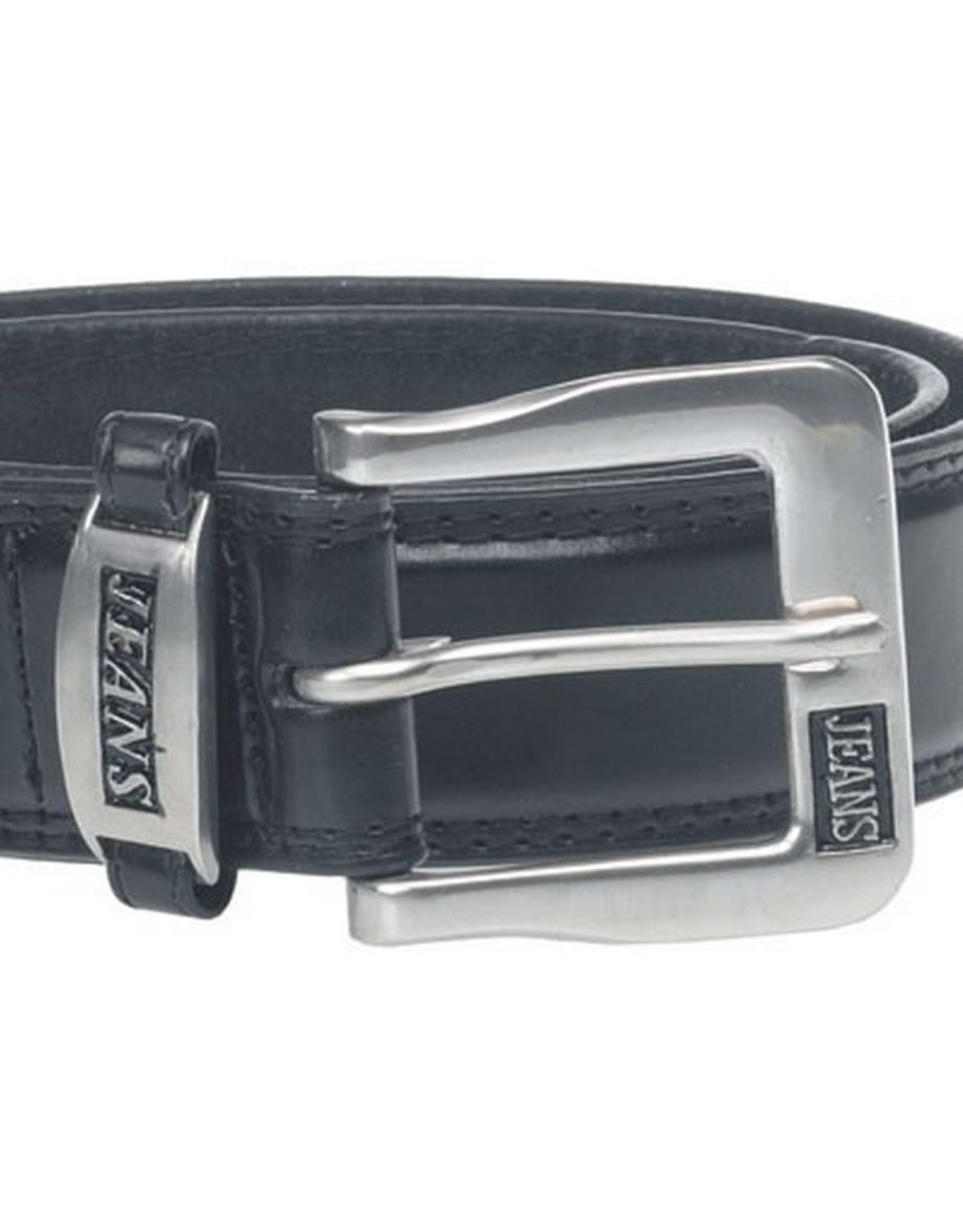 Duke Mens D555 Kenny Kingsize Bonded Leather Belt - Black - 1