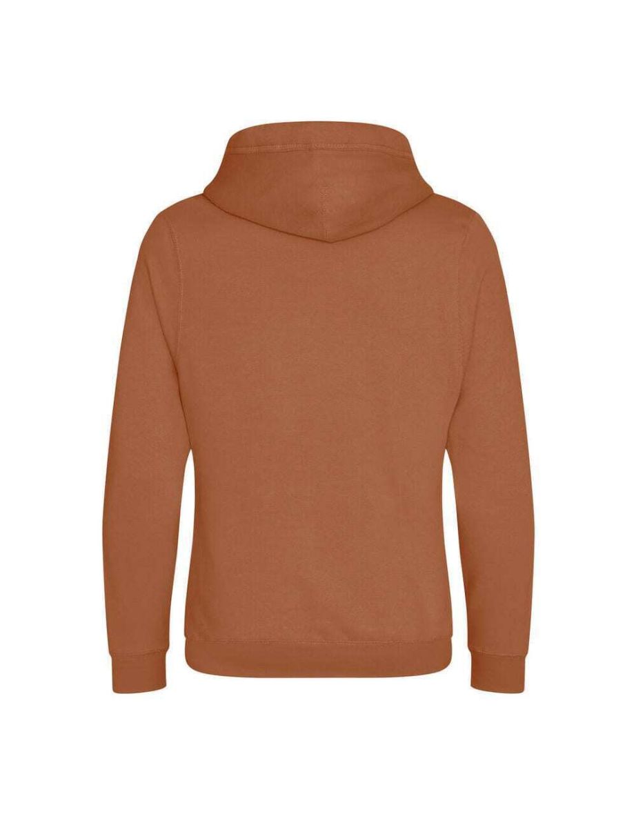 AWDis Hoods Mens Cross Neck Hoodie - Ginger Biscuit - 1