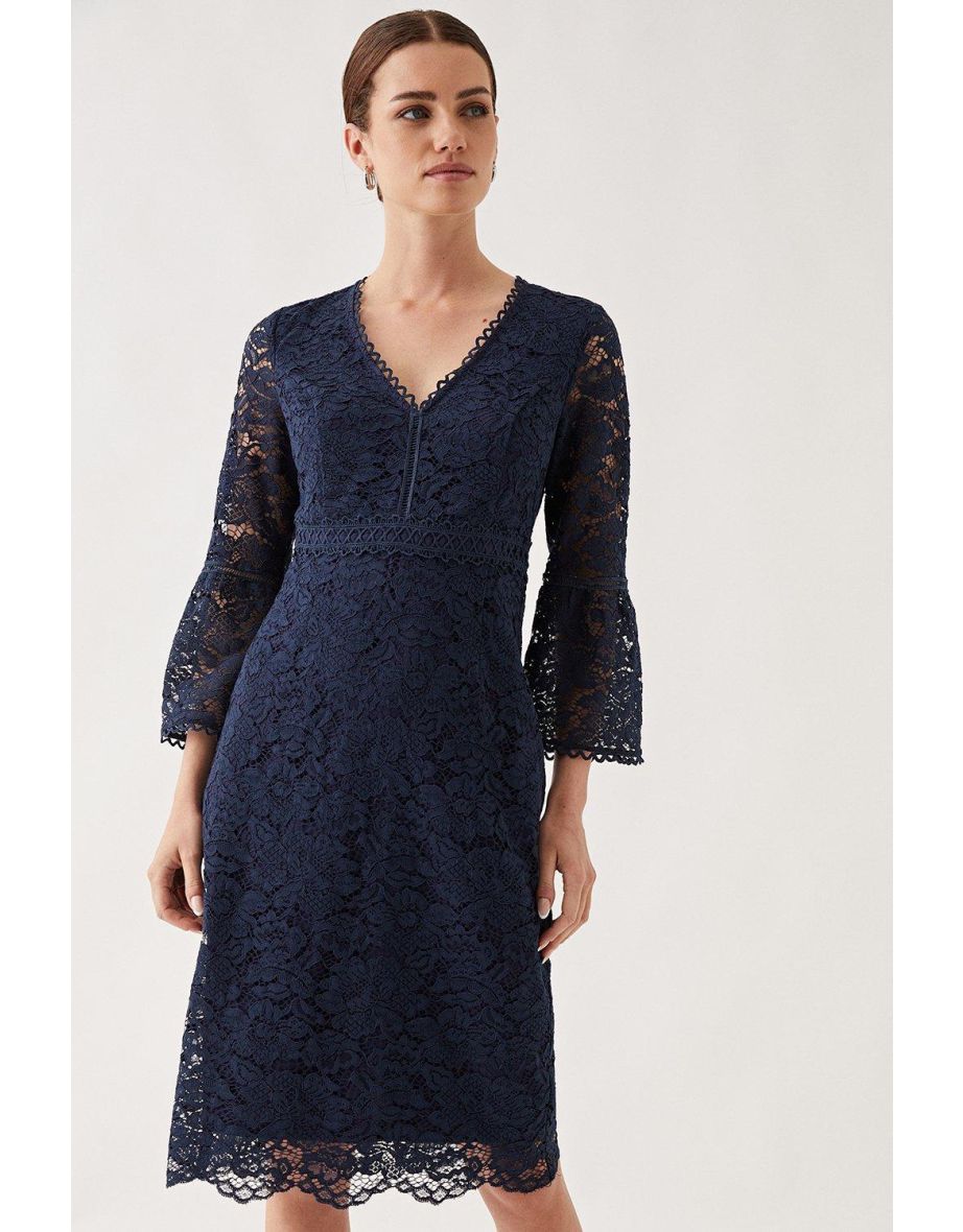 Petite lace clearance dresses with sleeves