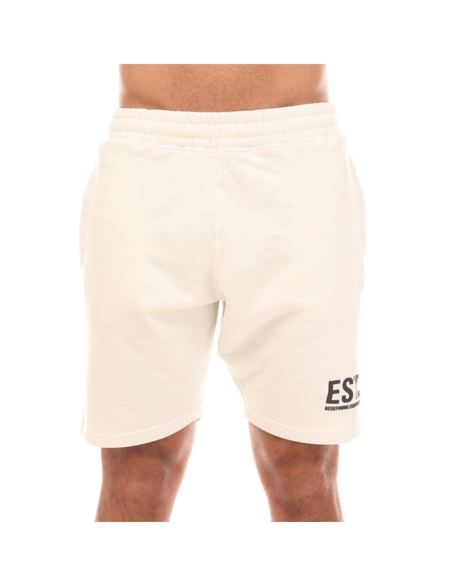 Men's Established Unwashed Core Est Shorts in White