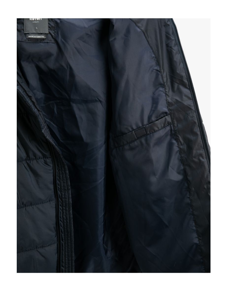 Winter Jacket - Navy blue - Puffer - 5
