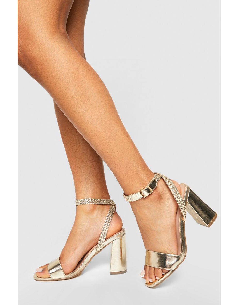 Wide feet cheap gold heels