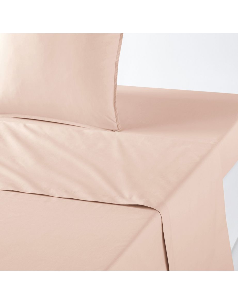 Organic Cotton Percale Flat Sheet - 1