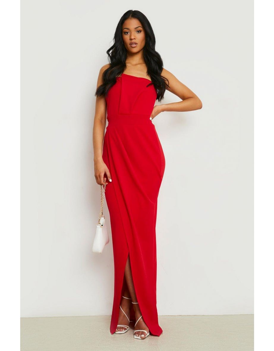 Bandeau wrap dress online