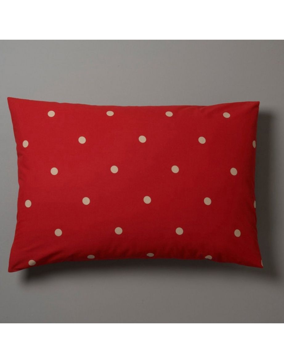 Edelweiss Polka Dot Cotton Bolster Case - 2