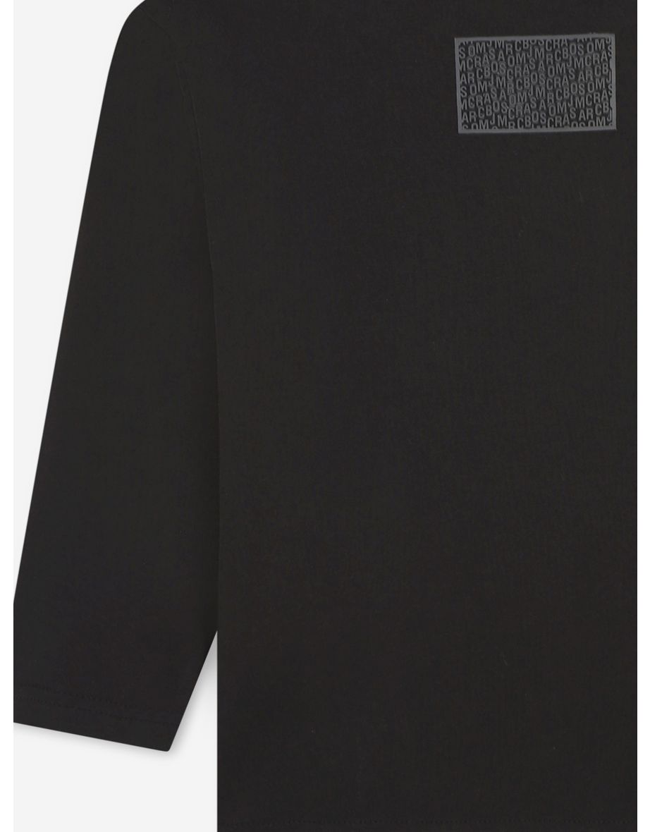 MARC JACOBS Kids Long Sleeve Logo T-Shirt n Black - 3