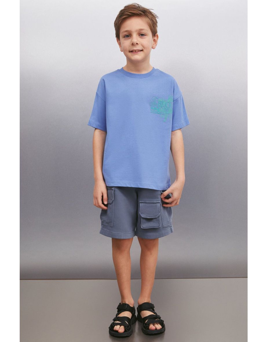 PERTH Men's Blue T-Shirt