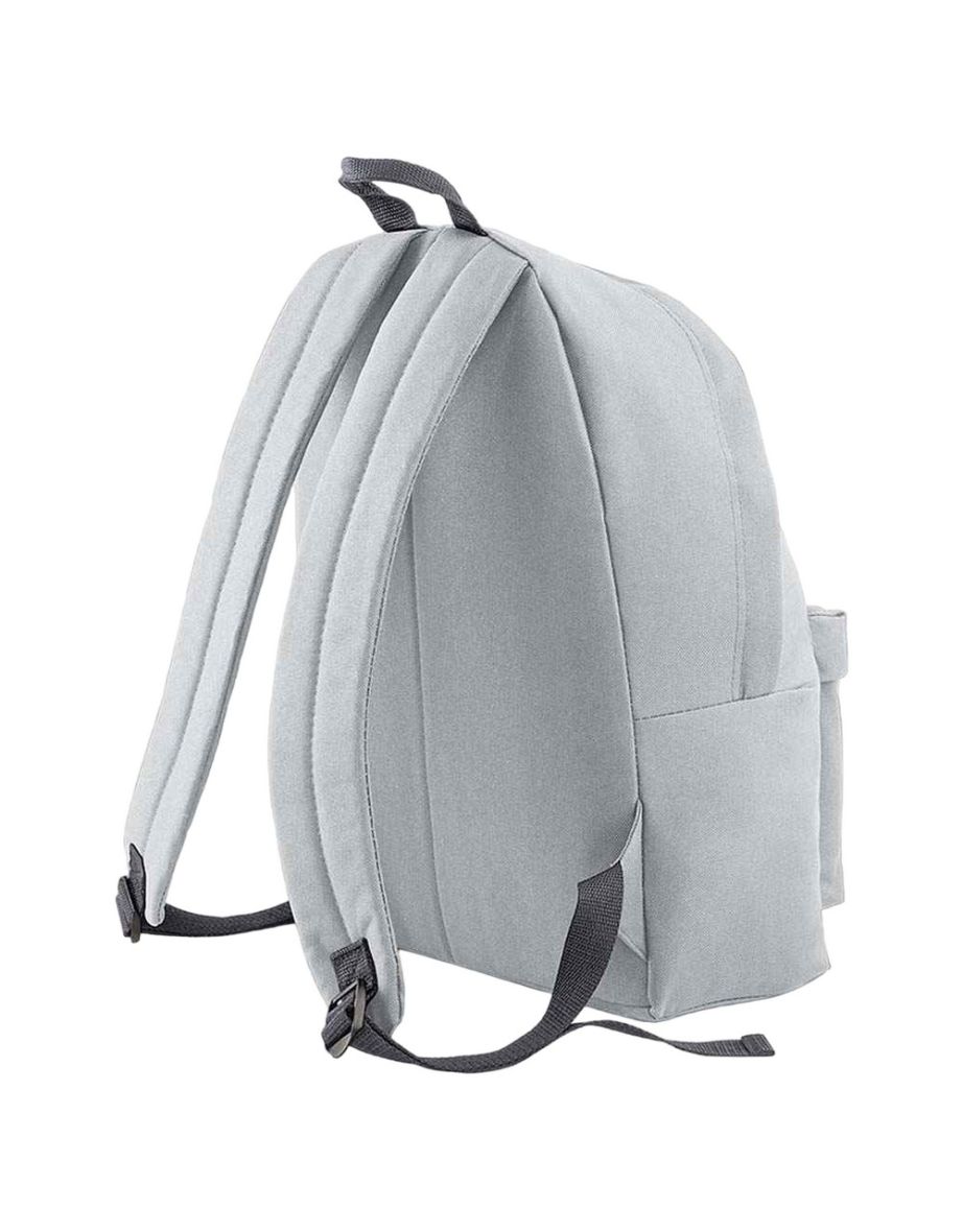 Bagbase Original Plain Backpack - Light Grey/Graphite Grey - 1
