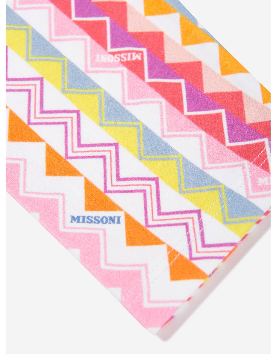Girls Zigzag Leggings in Multicolour - 3