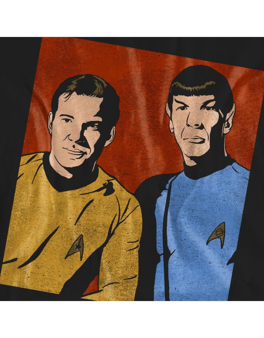 Star Trek Unisex Adult Friends T-Shirt - Black - 3
