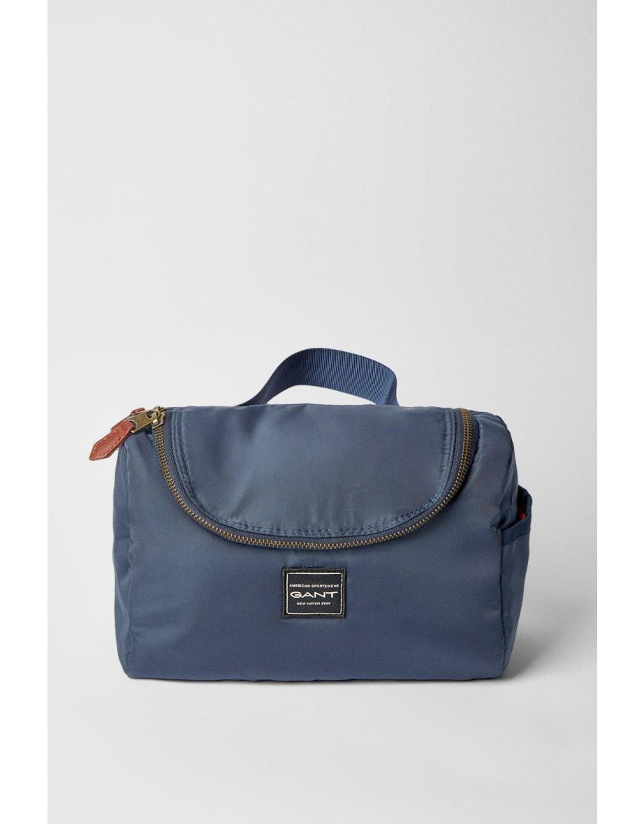 Gant Utility Wash Bag Evening Blue - blue