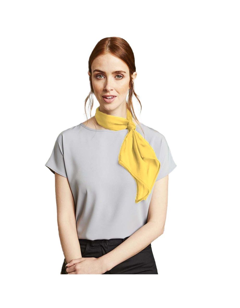 Premier Ladies/Womens Work Chiffon Formal Scarf - Sunflower - 1