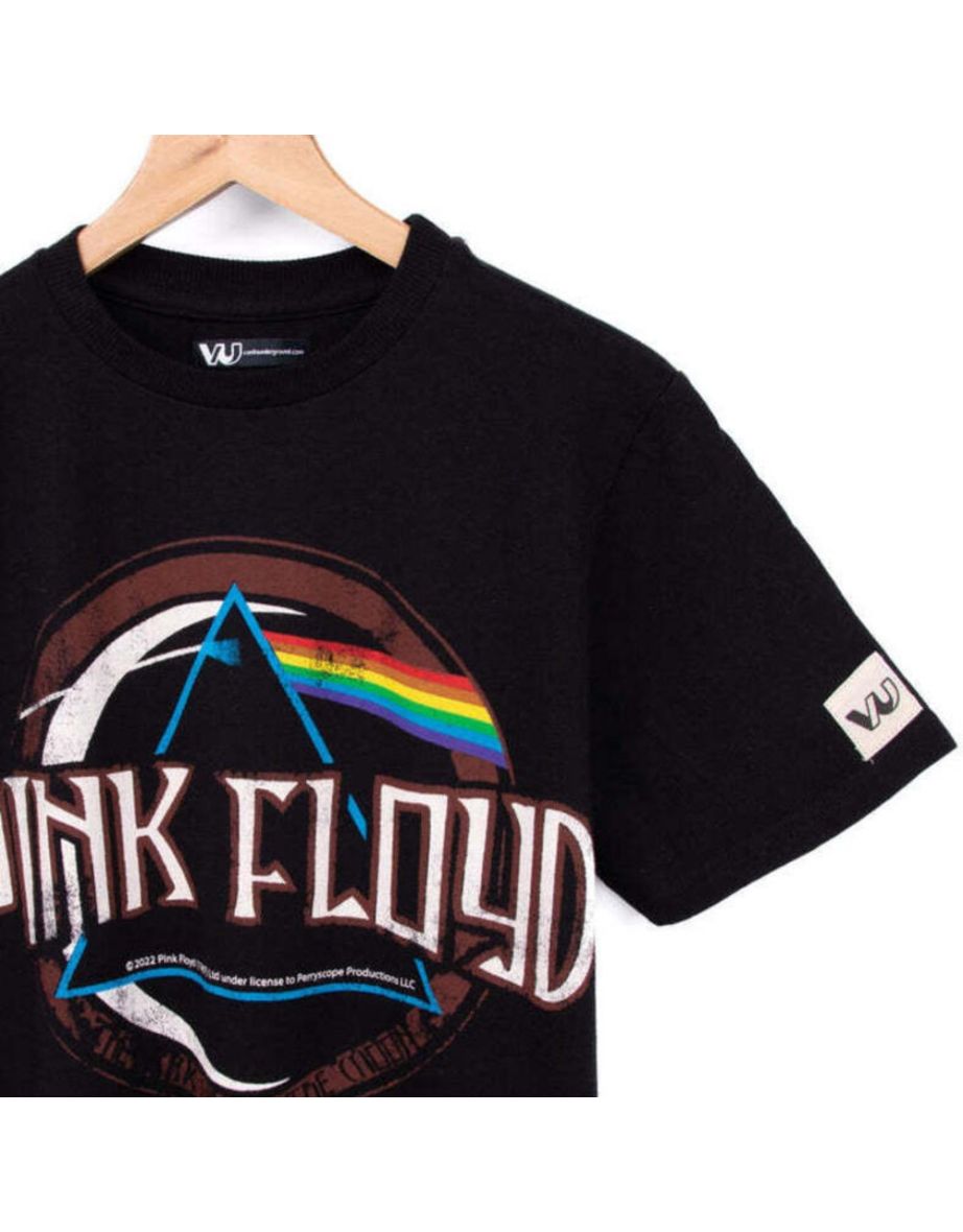 Pink Floyd Childrens/Kids Dark Side Of The Moon Band T-Shirt - Black - 2
