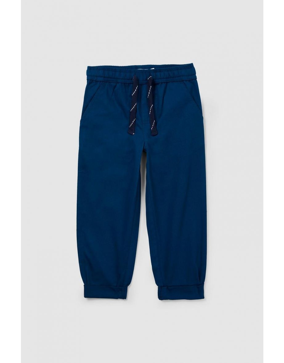 Younger Boy Pull On Trousers - blue
