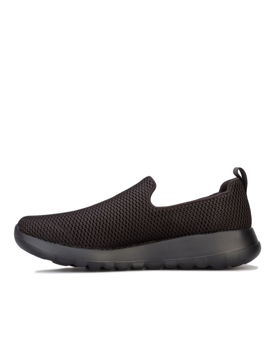 Men's Skechers Go Walk Slip On Trainers in Black - 5