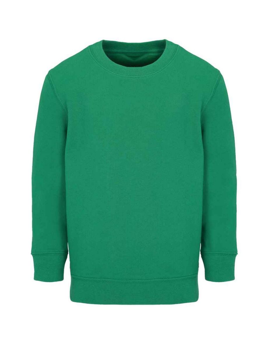 SOLS Childrens/Kids Columbia Sweatshirt - Kelly Green
