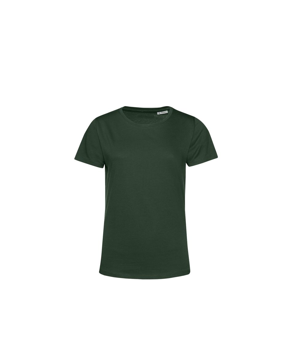 B&C Womens/Ladies E150 Organic Short-Sleeved T-Shirt - Forest Green