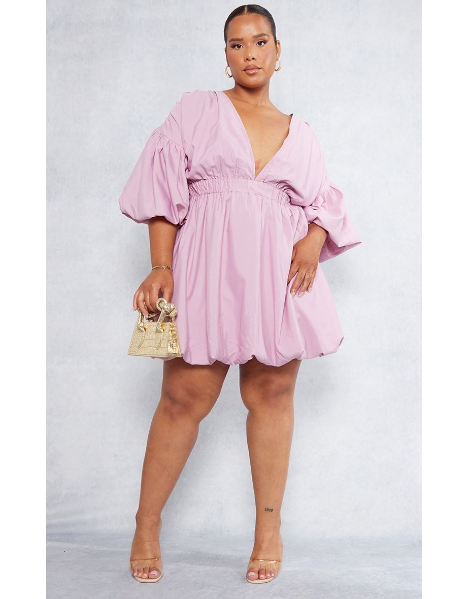 Puffball sleeve outlet dress