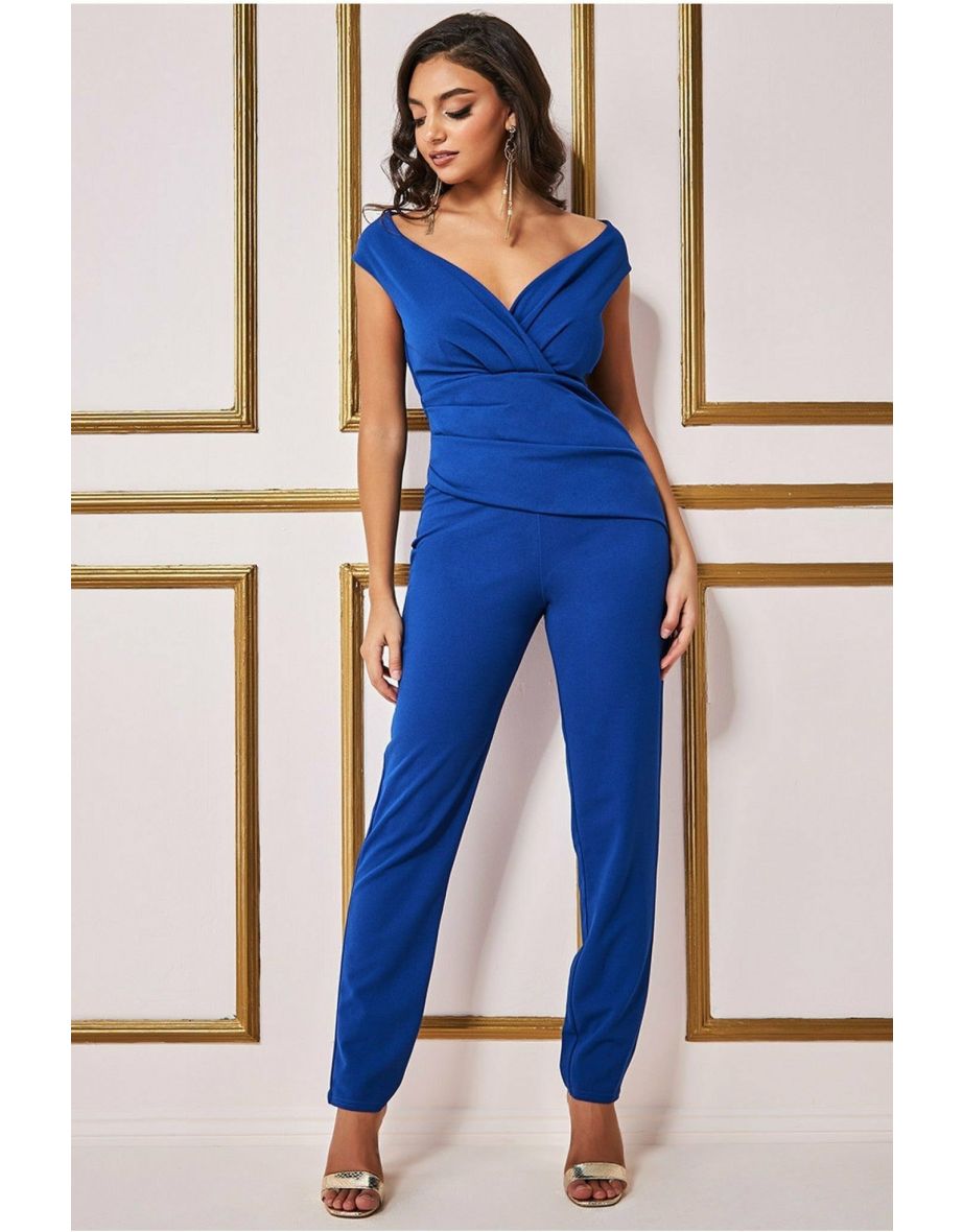 Goddiva Bardot Scuba Jumpsuit