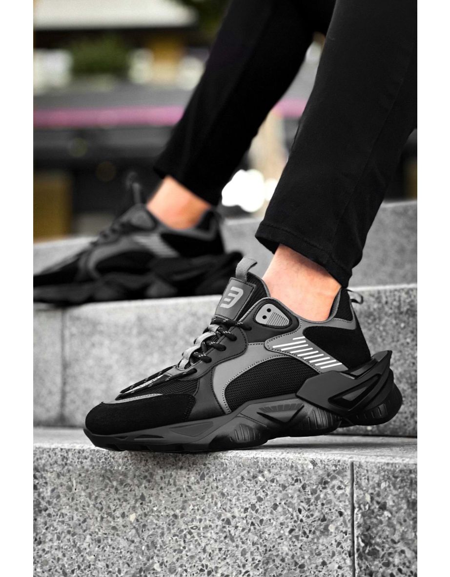 DS Floki Black Men's Sneakers