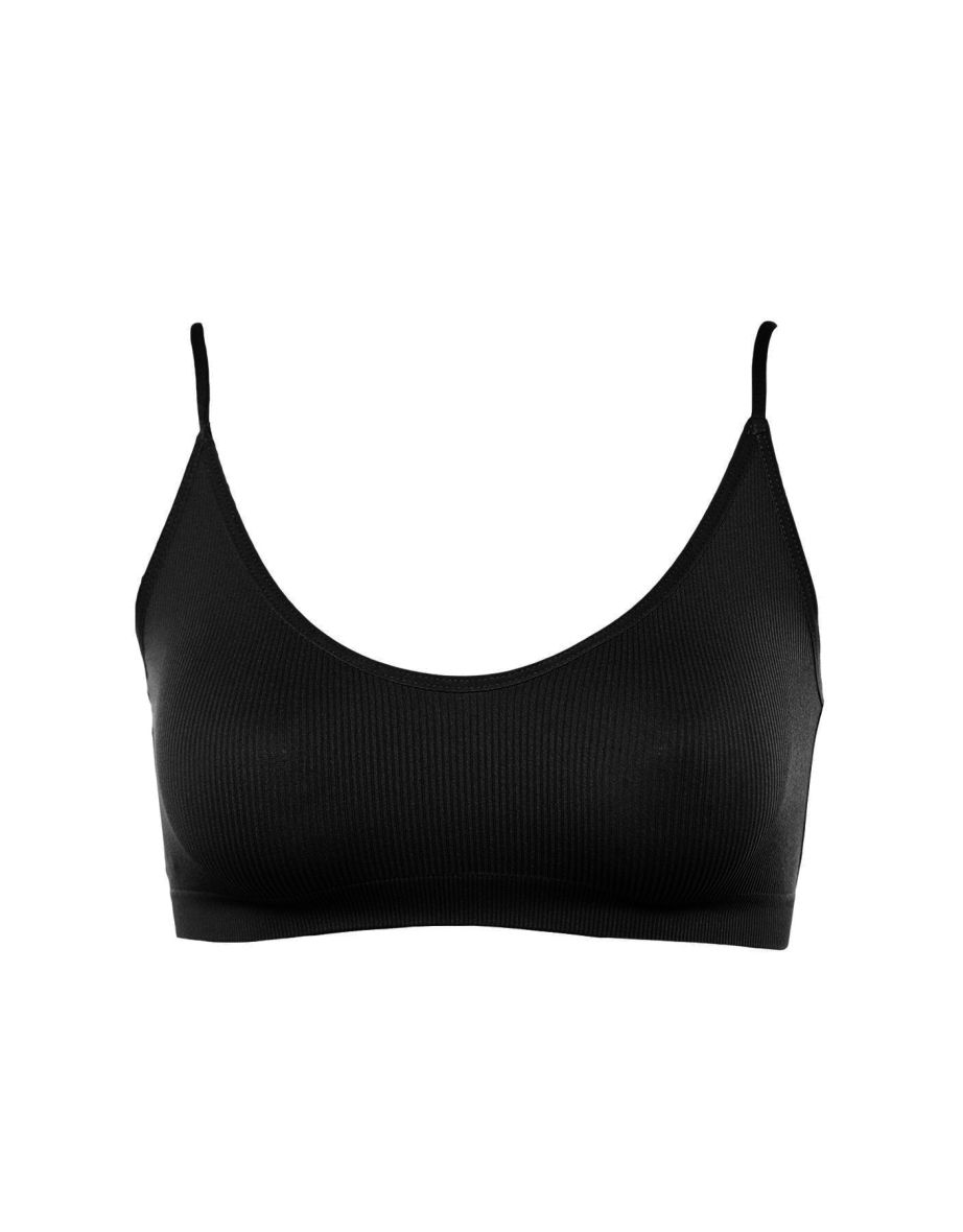 Bra - Black - Plain