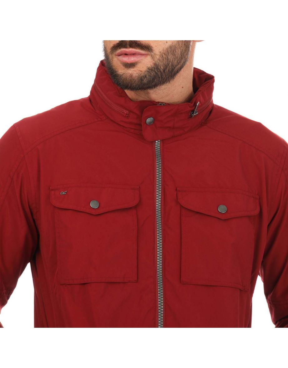 Men's Regatta Haldor Lightweight Jacket in Red - 5