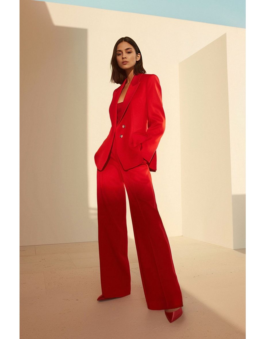 Blazer - Red - Oversize