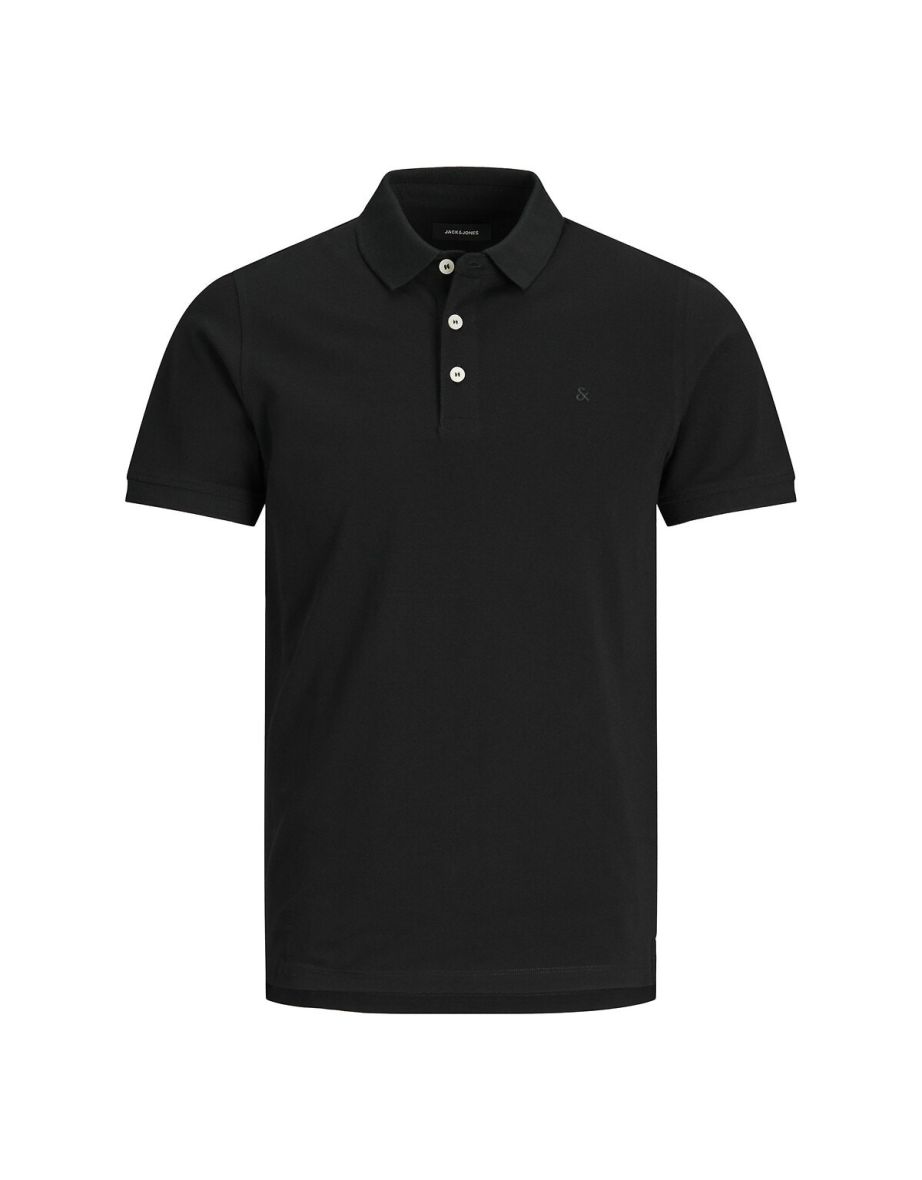 Cotton Pique Polo Shirt with Short Sleeves - 5