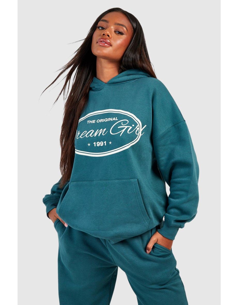 Baggy store hoodie girl