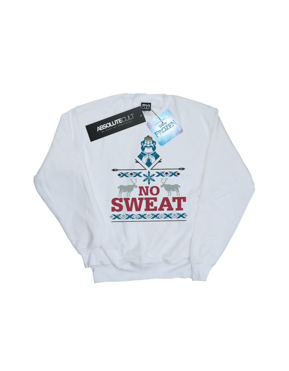 Disney Boys Frozen Oaken No Sweat Sweatshirt - White