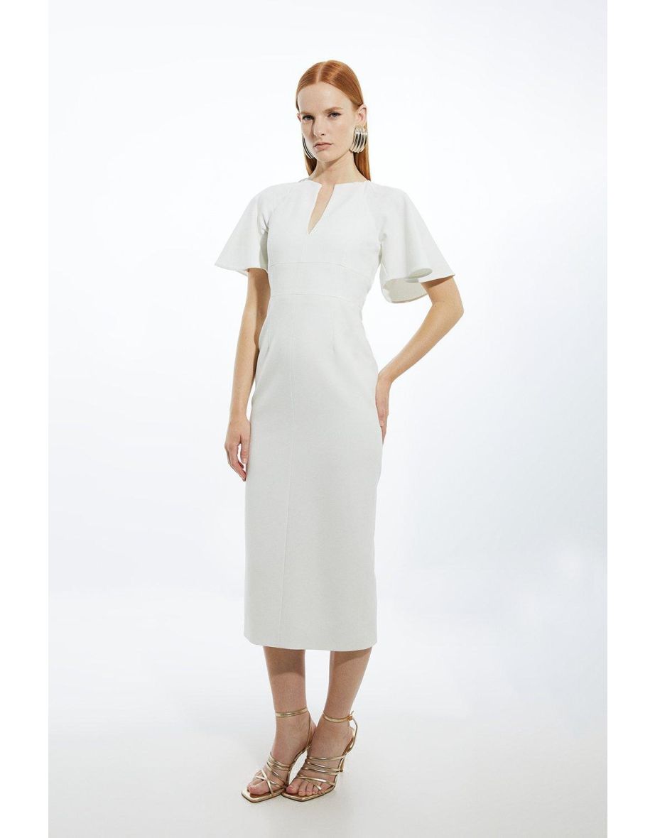 White midi pencil dress hotsell