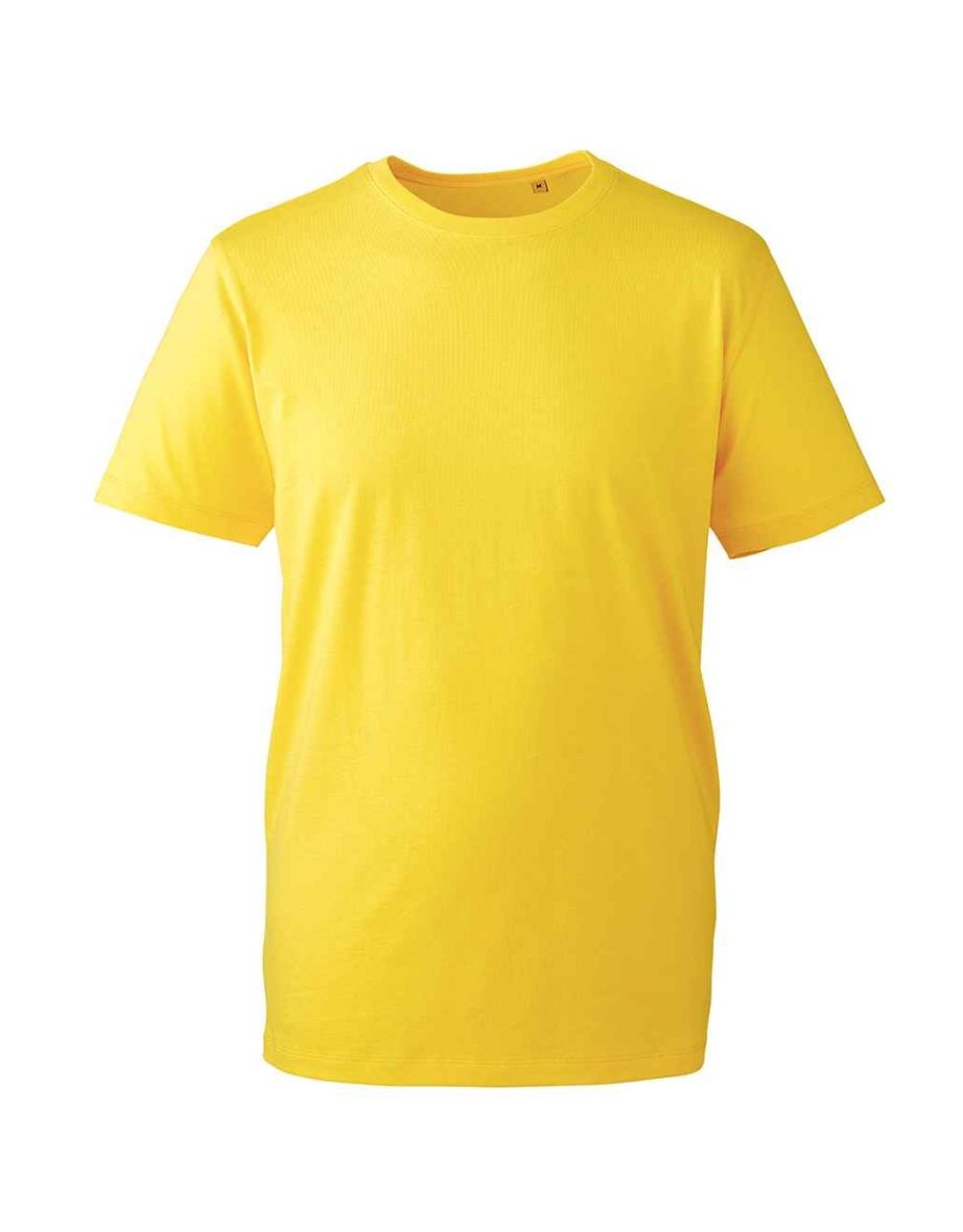 Anthem Mens Organic T-Shirt - Yellow