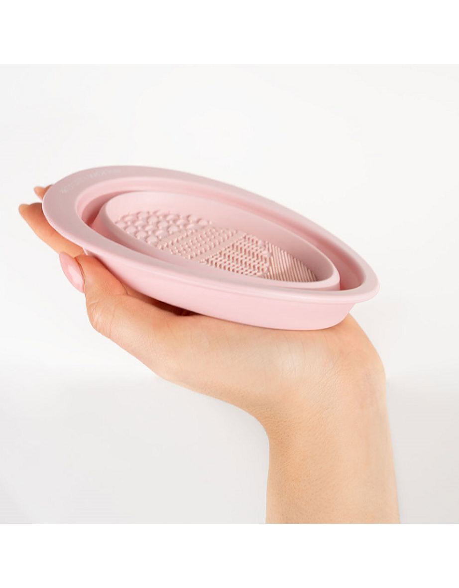 Brushworks Silicone Makeup Brush Cleaning Bowl - 5