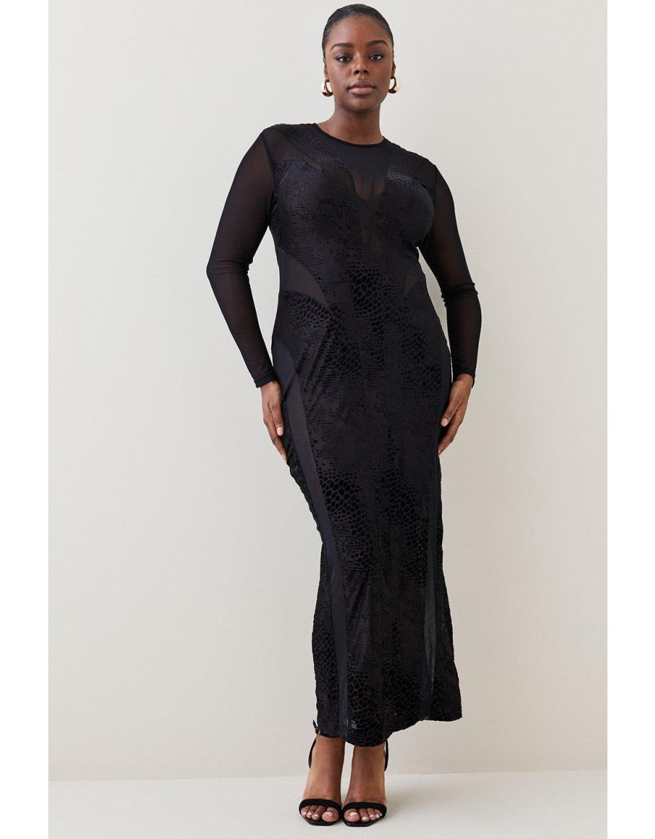 Plus size jersey outlet maxi dress