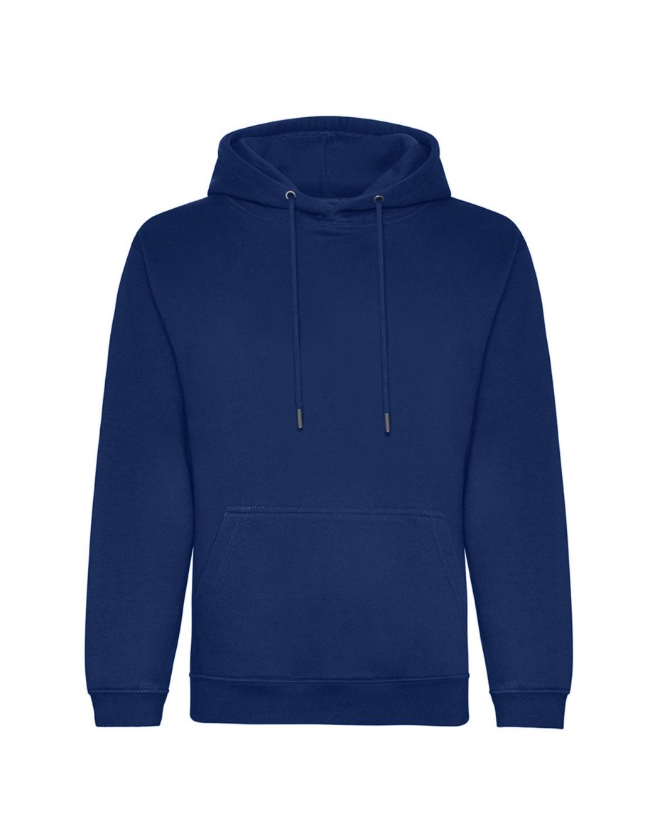 Awdis Mens Organic Hoodie - Indigo Blue