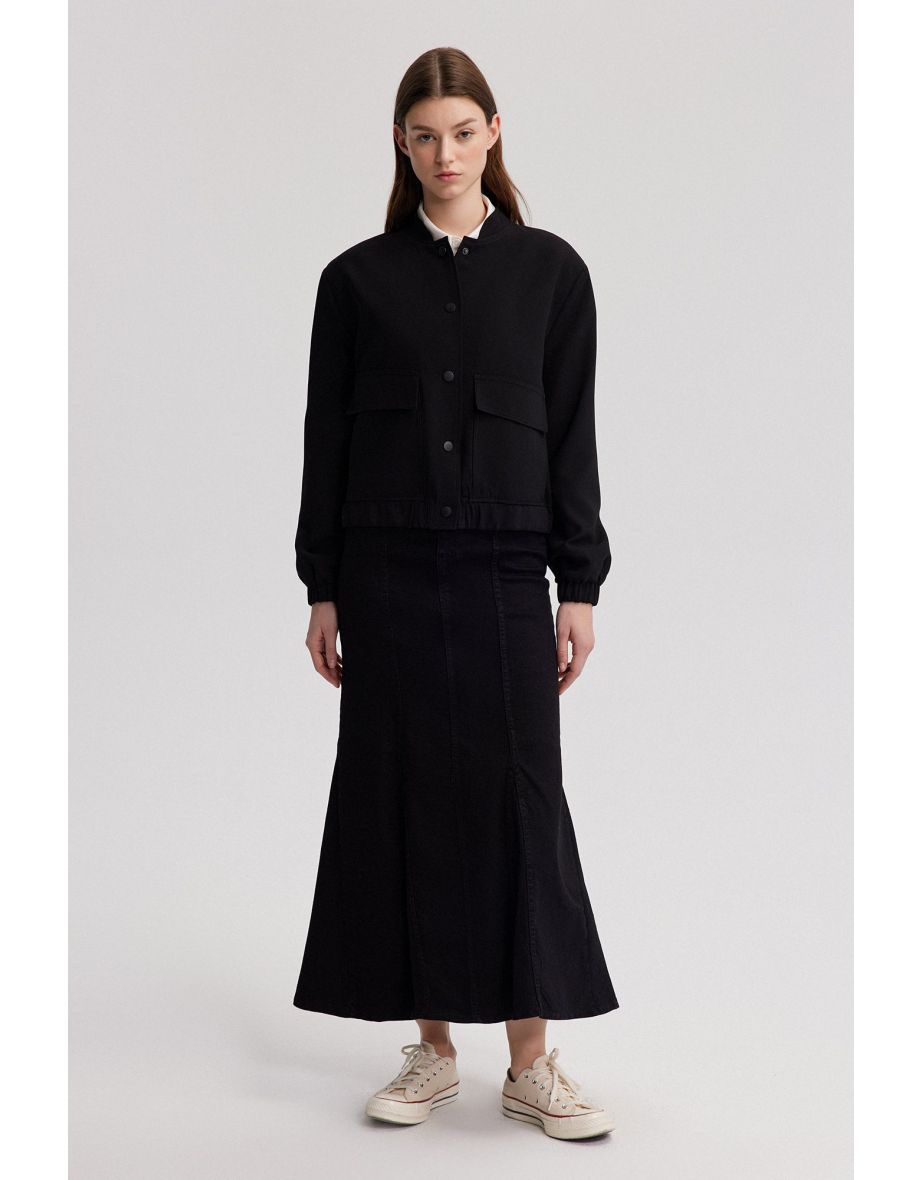 CREP CROP BOMBER JACKET