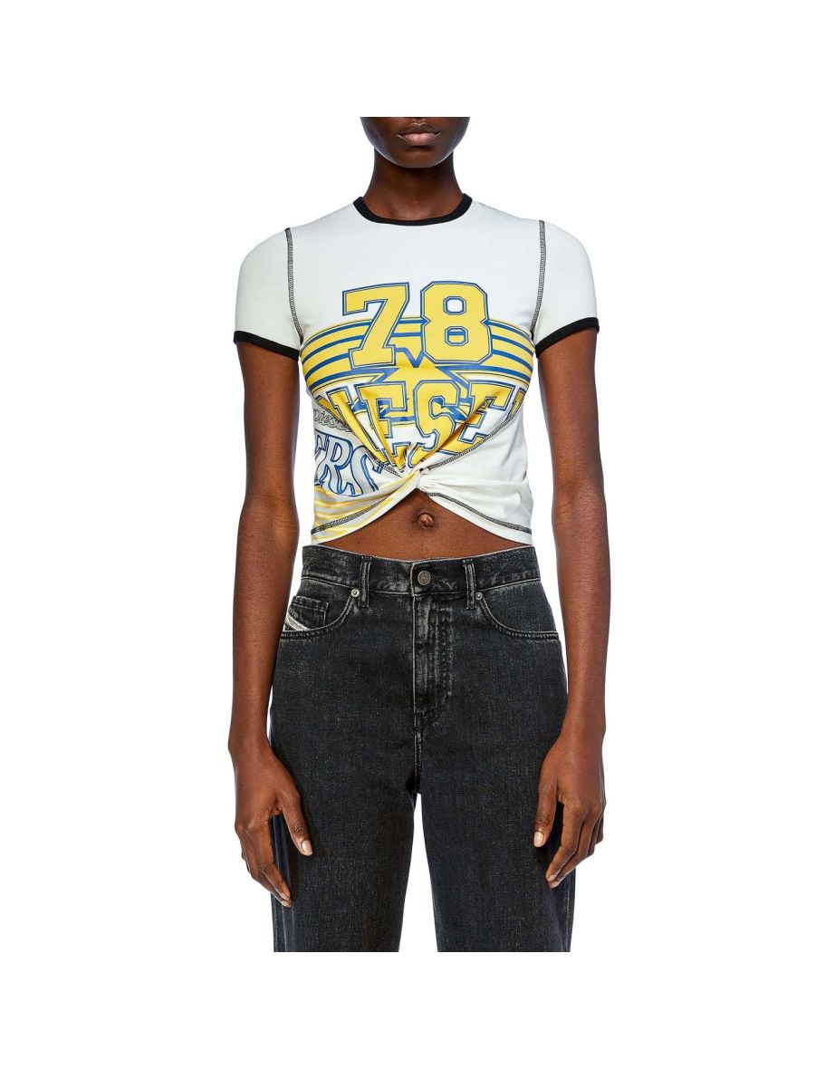 Women's Diesel T-Lison T-Shirt in White