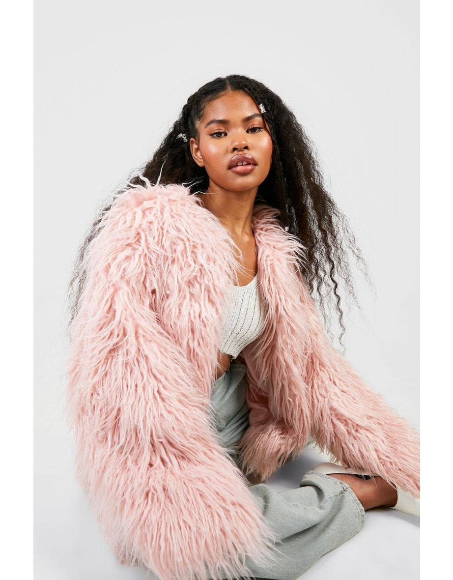 Faux fur warm best sale