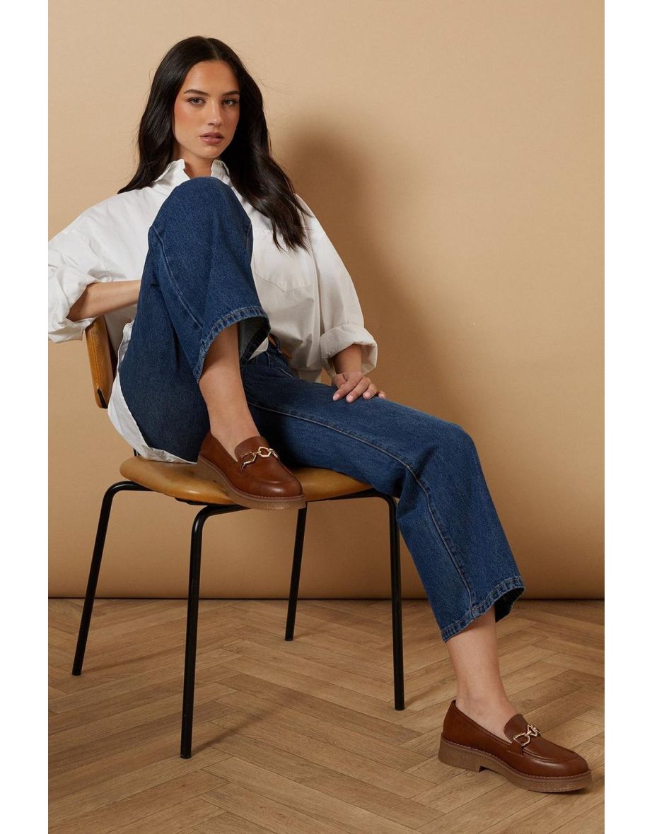 Bluebell Snaffle Detail Chunky Loafer