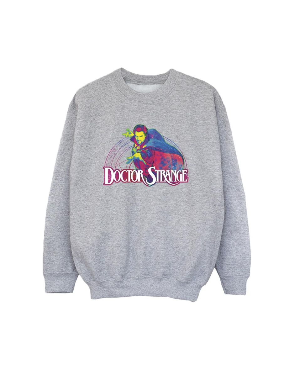 Shop Marvel Boys Doctor Strange Pyschedelic Sweatshirt Sports Grey Online in Bahrain VogaCloset