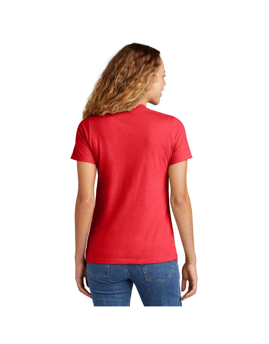 Gildan Womens/Ladies CVC Soft Touch T-Shirt - Red Mist - 3