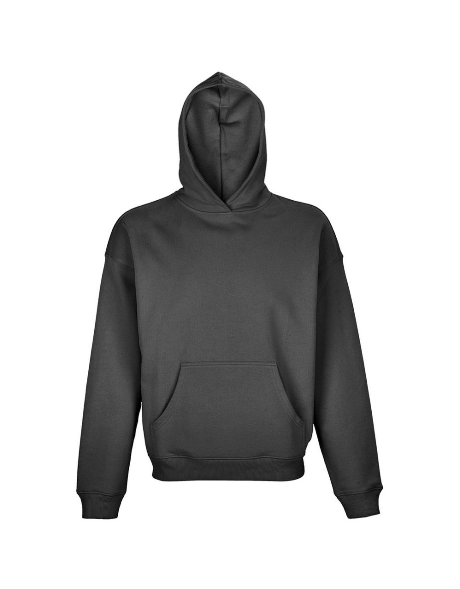 SOLS Unisex Adult Connor Organic Oversized Hoodie - Mouse Grey
