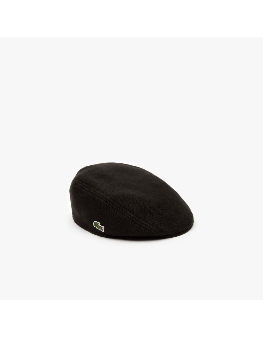 Accessories Lacoste Cotton Flat Cap in Black