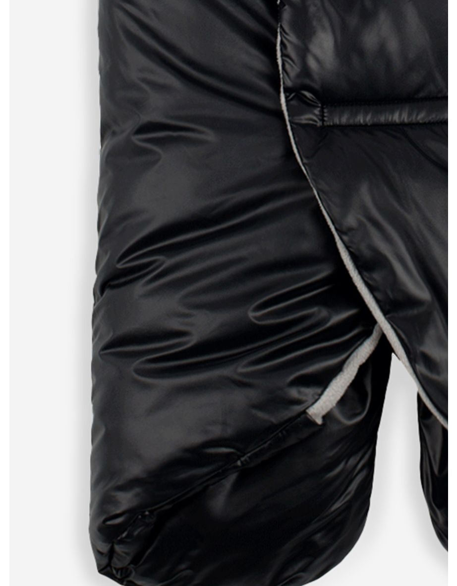 7AM Enfant Baby Nido Duvet Wrap in Black - 3