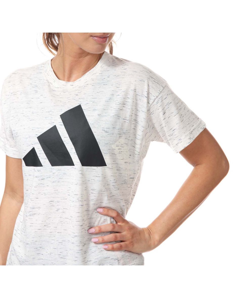 Women's adidas Sport Inspired Winners 2.0 T-Shirt in White - 5