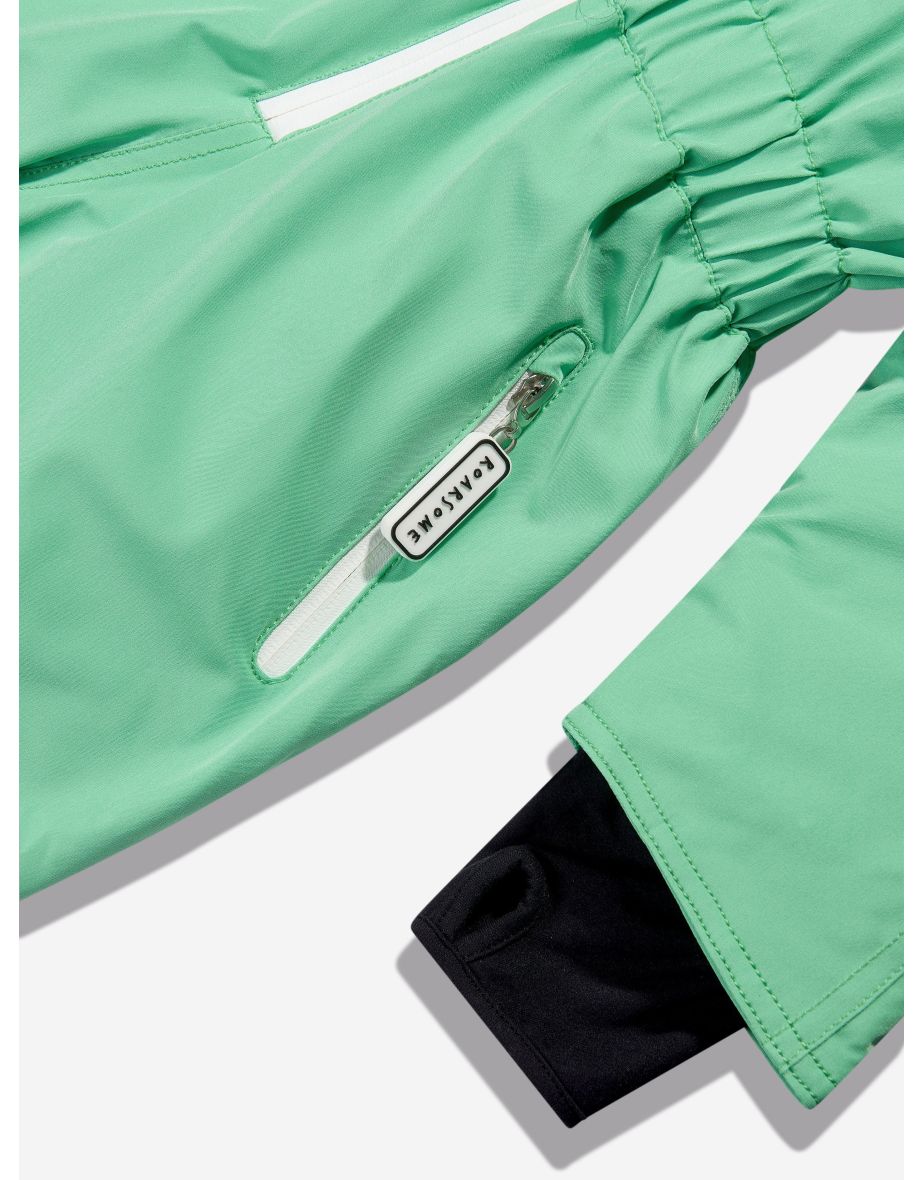 Boys Spike Snow Suit in Green - 5