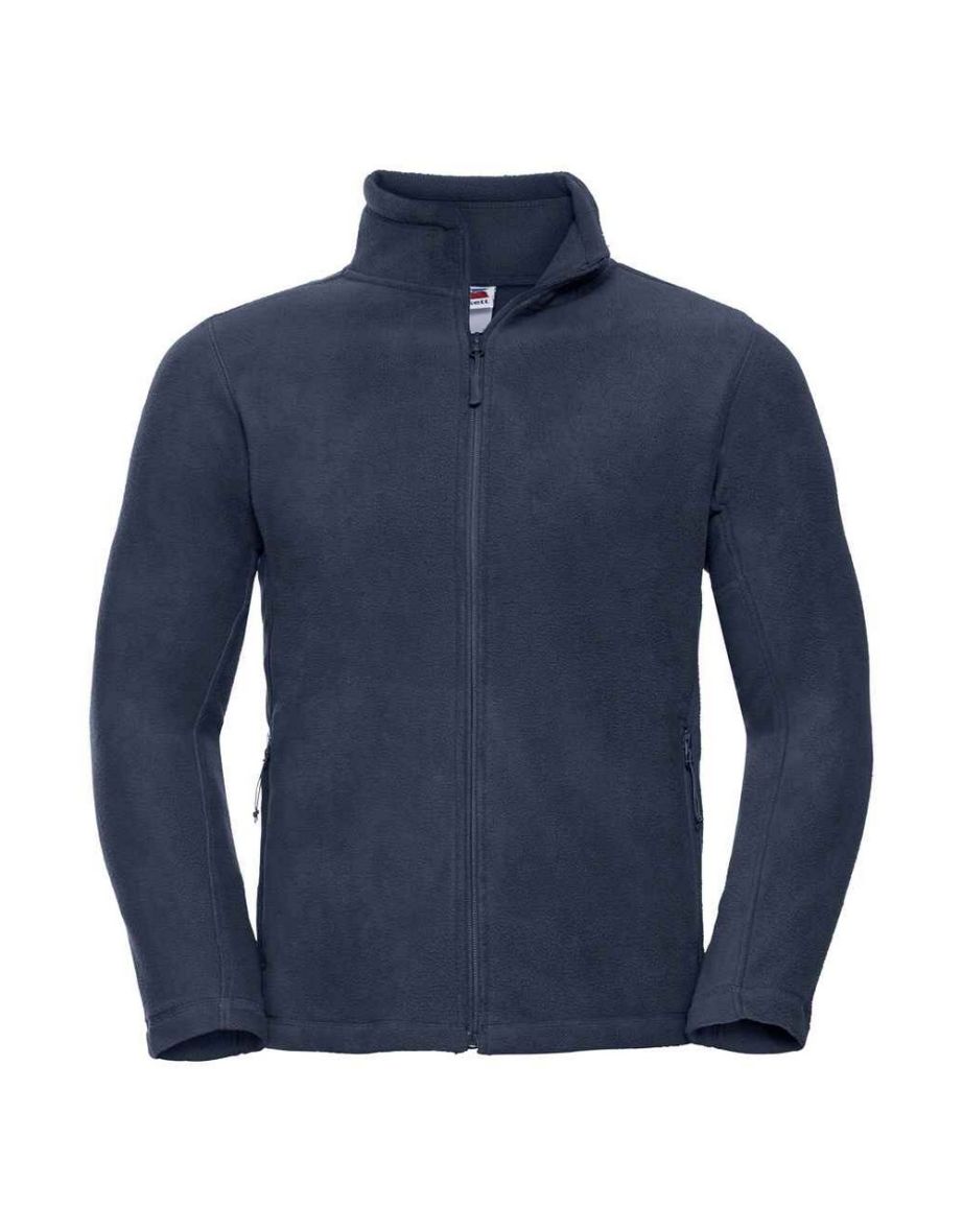 Russell Mens Outdoor Fleece Jacket - French Navy